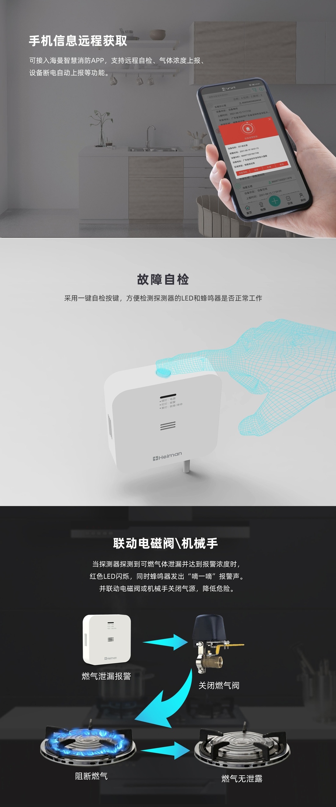 家用可燃?xì)怏w探測(cè)器 家用可燃?xì)怏w探測(cè)器